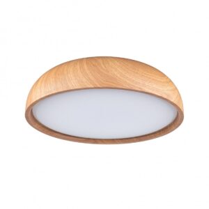 Paulmann Oka 71083 LED Bad-Deckenleuchte Holzoptik 24 W White Switch IP44