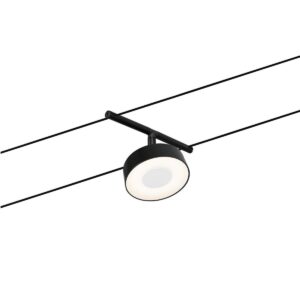 Paulmann Circle 94480 LED Seilsystem Einzelspot Schwarz matt 5 W 3000 K