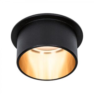 Paulmann Gil 93378 LED Einbauleuchte Schwarz Gold 6 W 2700 K IP44